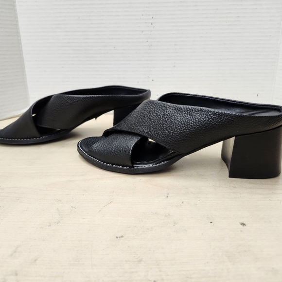 Women's Ateliers leather made in Italy, Slide Sandals Size 7.5 - Picture 4 of 6